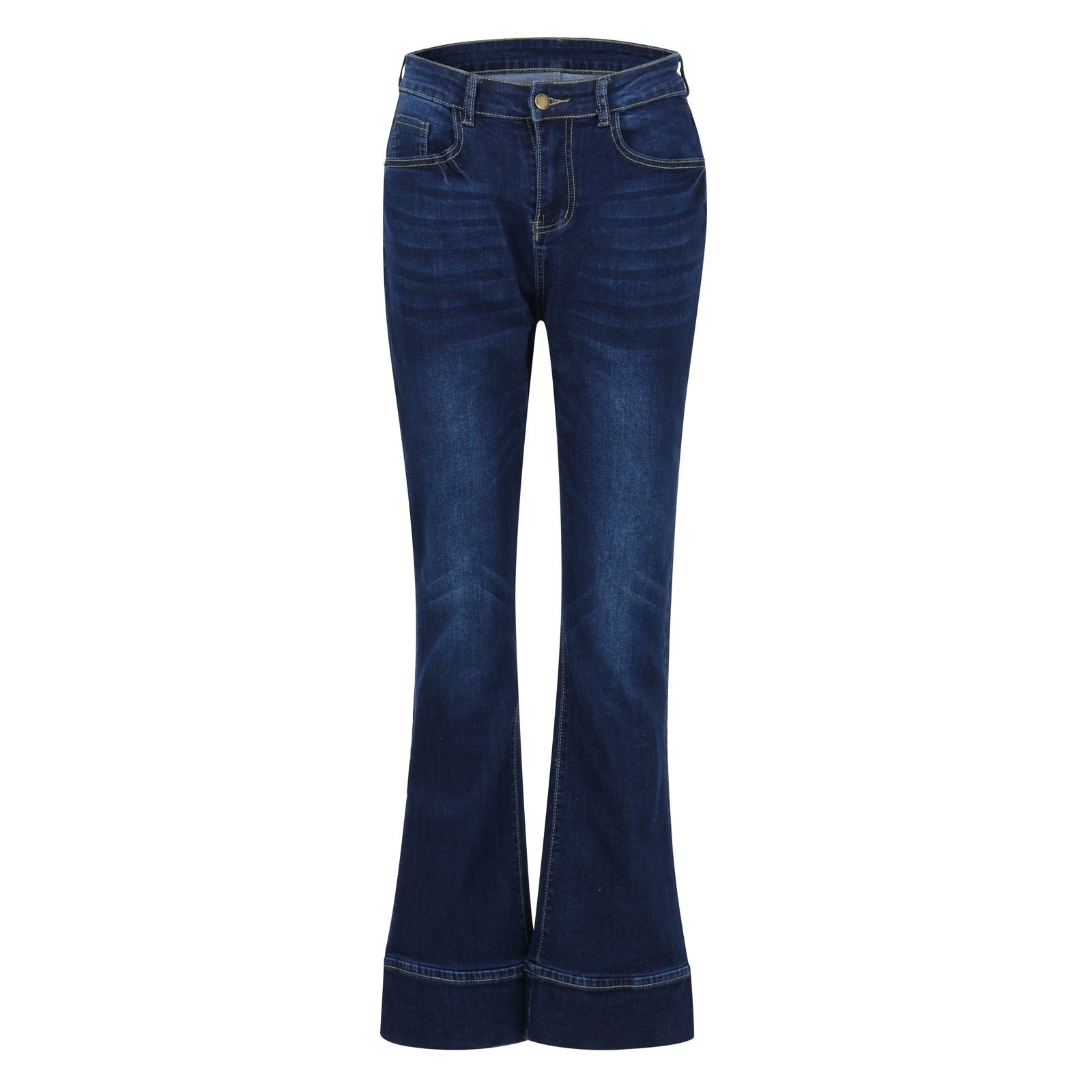High Street Women's Denim Jeans Pants With Pockets