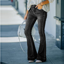 将图片加载到图库查看器，High Street Women&#39;s Denim Jeans Pants With Pockets
