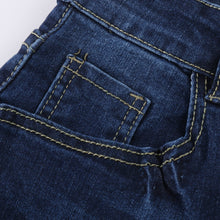 Load image into Gallery viewer, High Street Women&#39;s Denim Jeans Pants With Pockets
