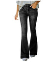 High Street Women's Denim Jeans Pants With Pockets