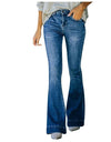 High Street Women's Denim Jeans Pants With Pockets