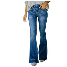 Load image into Gallery viewer, High Street Women&#39;s Denim Jeans Pants With Pockets
