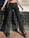 American Style Bandage  Low-rise Hip-lifting Retro Jeans