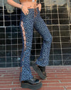 American Style Bandage  Low-rise Hip-lifting Retro Jeans