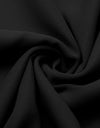 Lantern Sleeve V Neck Chiffon Blouse