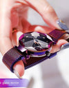 Ladies Magnetic Starry Sky Clock Luxury Wristwatches