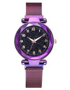Ladies Magnetic Starry Sky Clock Luxury Wristwatches