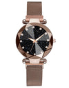Ladies Magnetic Starry Sky Clock Luxury Wristwatches