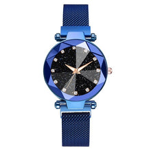 將圖片載入圖庫檢視器 Ladies Magnetic Starry Sky Clock Luxury Wristwatches
