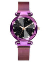 Ladies Magnetic Starry Sky Clock Luxury Wristwatches