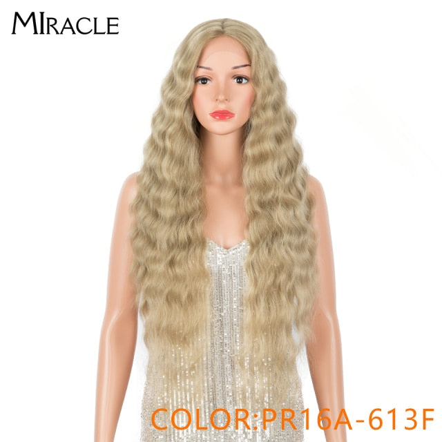 Deep Wave  Synthetic Lace Wigs