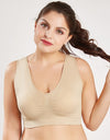 Plus Size Bra Vest With Pads Size M-4XL