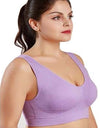 Plus Size Bra Vest With Pads Size M-4XL