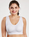 Plus Size Bra Vest With Pads Size M-4XL