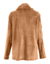 Casual Double-faced Fleece Coat