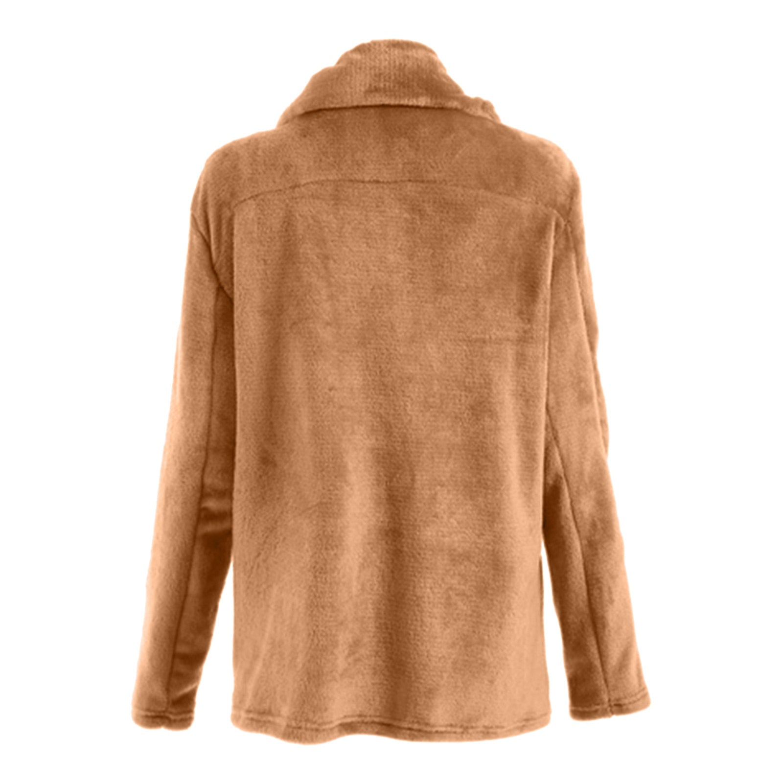Casual Double-faced Fleece Coat