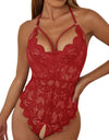 Sexy Lace Crotchless Lingerie