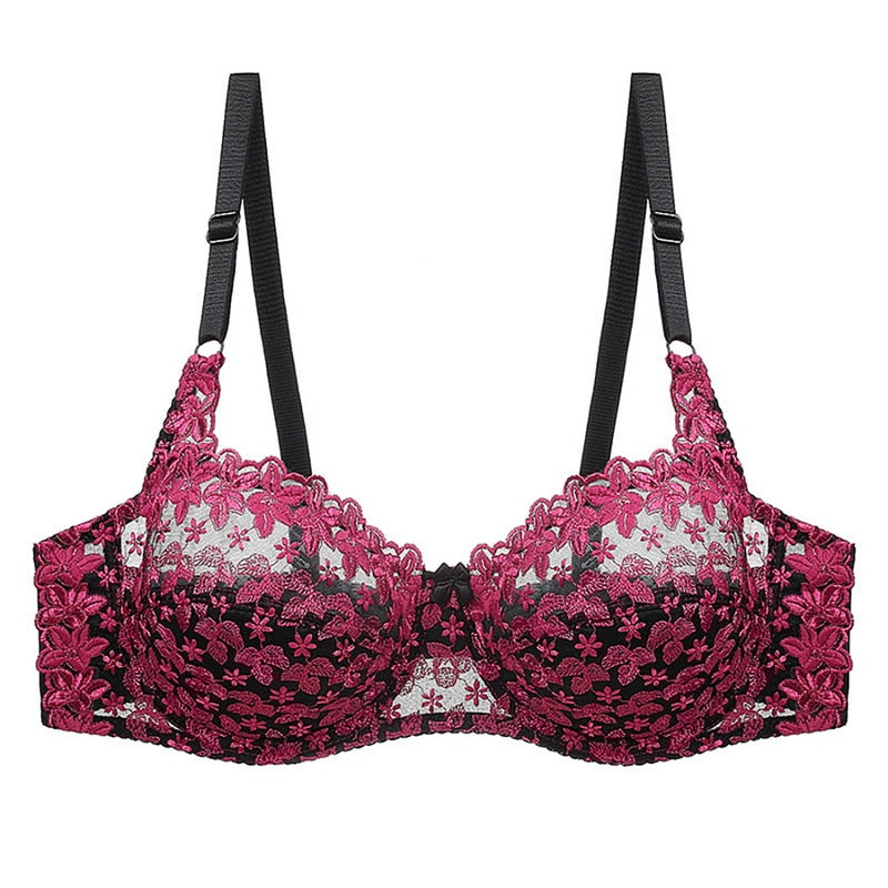 Comfortable Push-Up Lace Bra