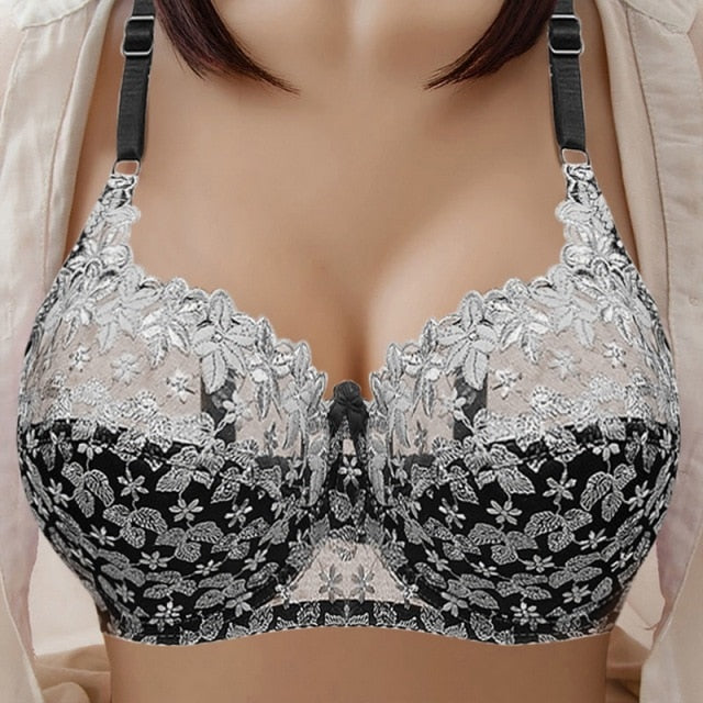 Comfortable Push-Up Lace Bra