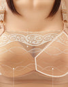 Solid Lace Nylon Bras