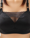 Solid Lace Nylon Bras