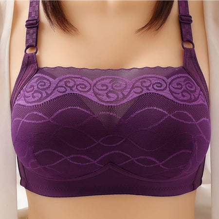 Solid Lace Nylon Bras