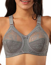 Unlined Lace Bra Full Coverage Size B C D DD E Cup