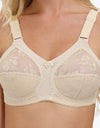 Unlined Lace Bra Full Coverage Size B C D DD E Cup