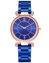 Stainless Steel Fashion Rose Gold Wrist Watch For Women