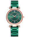 Stainless Steel Fashion Rose Gold Wrist Watch For Women