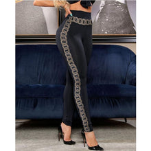 Load image into Gallery viewer, High Waist Black Pencil Pants
