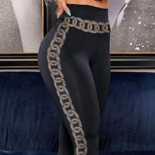 Load image into Gallery viewer, High Waist Black Pencil Pants
