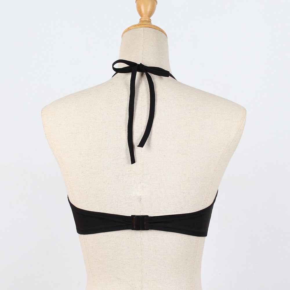 Crop Top Sleeveless Sling Crop Lingerie