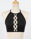 Crop Top Sleeveless Sling Crop Lingerie