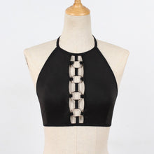 將圖片載入圖庫檢視器 Crop Top Sleeveless Sling Crop Lingerie
