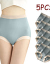 5 Pack High Waist Tummy Control Briefs
