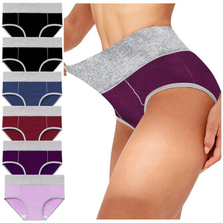 Pack Of 6 Briefs Panties