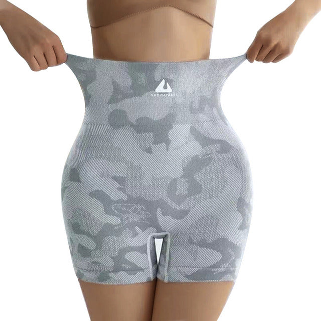 High Waist Workout Seamless Fitness Yoga Shorts