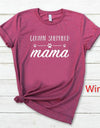 GERMAN SHEPHERD Mama Letter Print T Shirt