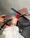 Rimless Rhinestone Sunglasses