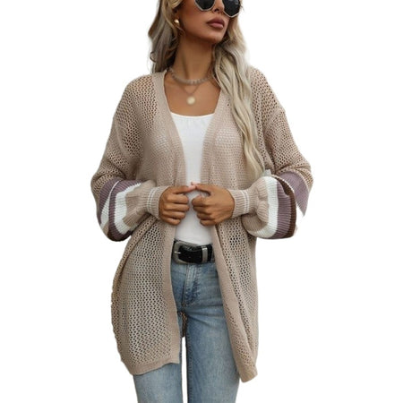 Loose Fit Lightweight Open Front Long Cardigan Sweater