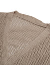 Loose Fit Lightweight Open Front Long Cardigan Sweater