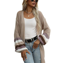 Load image into Gallery viewer, Loose Fit Lightweight Open Front Long Cardigan Sweater
