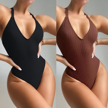 One Piece High Waist Bodysuit