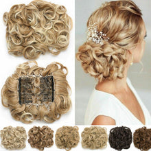 Charger l&#39;image dans la galerie, LARGE Comb Clip In Curly Hair Extension
