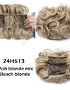 LARGE Comb Clip In Curly Hair Extension