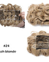 LARGE Comb Clip In Curly Hair Extension