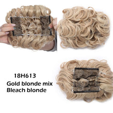 Charger l&#39;image dans la galerie, LARGE Comb Clip In Curly Hair Extension
