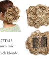 LARGE Comb Clip In Curly Hair Extension