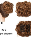 LARGE Comb Clip In Curly Hair Extension